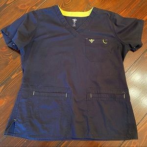 Black Med Couture Top